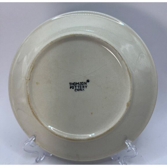 Thomson Birdhouse pottery Dinner Plate Round - Picture 7 of 8